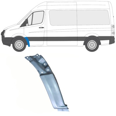 Reparaturblech Kotflügel vorne für Volkswagen Crafter 2005-2017 / Links 13751