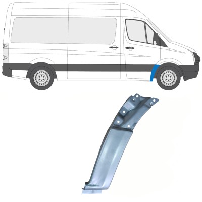 Reparaturblech Kotflügel vorne für Volkswagen Crafter 2005-2017 / Rechts 13752