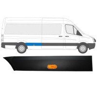 Seitenleiste hinterer Kotflügel mit Lampe für Volkswagen Crafter 2005-2017 / Rechts / Satz 13993
