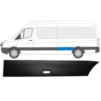 Seitenleiste Kotflügel hinten für Volkswagen Crafter 2005-2017 / Links 13827