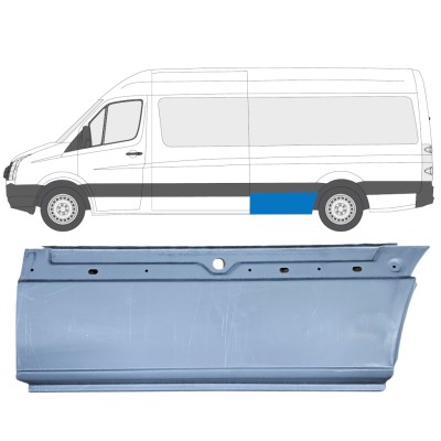 Reparaturblech Kotflügel hinten für Volkswagen Crafter 2005-2017 / Links 13446