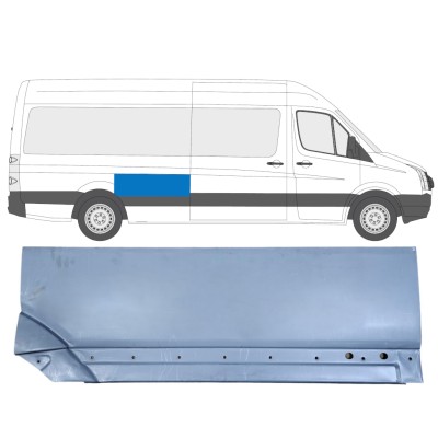 Reparaturblech Kotflügel hinten für Volkswagen Crafter 2005-2017 / Rechts 15521