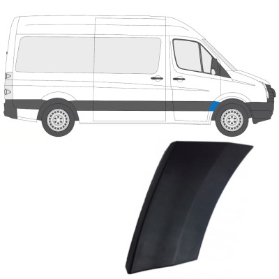 Seitenleiste Kotflügel vorne für Volkswagen Crafter 2005-2017 / Rechts 13986