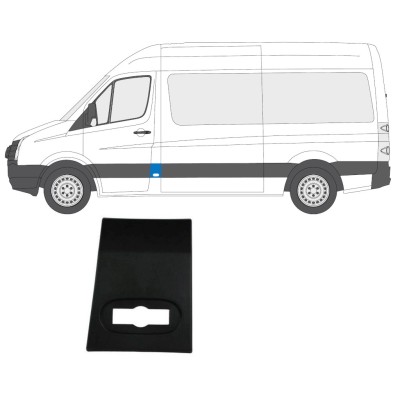 Seitenleiste vorne für Volkswagen Crafter 2005-2017 / Links 13688