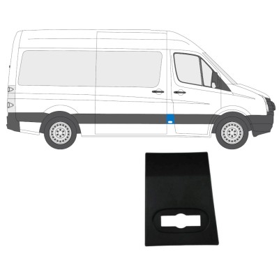 Seitenleiste vorne für Volkswagen Crafter 2005-2017 / Rechts 13689