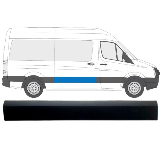 Türleiste Schiebetür für Volkswagen Crafter 2005-2017 / Rechts 13824
