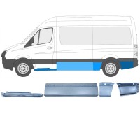 Reparaturblech-Set für Volkswagen Crafter 2005-2017 / Links / 14503