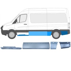 Reparaturblech-Set für Volkswagen Crafter 2005-2017 / Links / 14503