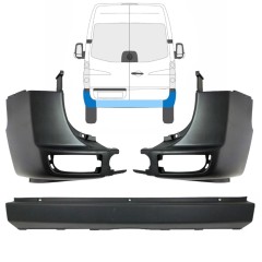 Hintere Stoßstange für Volkswagen Crafter 2005-2017 / Satz 15554
