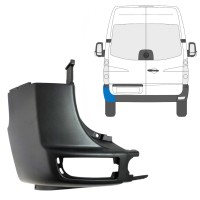 Ecke hinterer Stoßstange für Volkswagen Crafter 2005-2017 / Links 15547