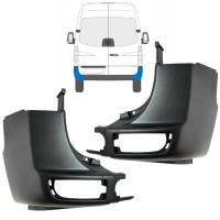 Ecke hinterer Stoßstange für Volkswagen Crafter 2005-2017 / Links+Rechts / Satz 15549