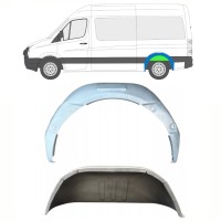 Reparaturblech Innenkotflügel hinten für Volkswagen Crafter 2005-2017 / Links / Satz 14322