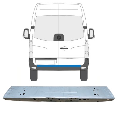 Reparaturblech hinten für Volkswagen Crafter 2005-2017 14239