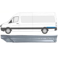 Reparaturblech Kotflügel hinten für Volkswagen Crafter 2005-2017 / Links 14333