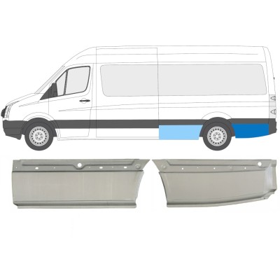Reparaturblech Kotflügel hinten für Volkswagen Crafter 2005-2017 / Links / Satz 14127