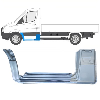 Reparaturblech-Set für Volkswagen Crafter 2005-2017 / Links / 15530