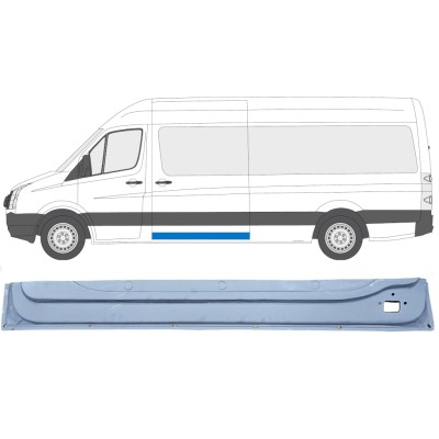 Reparaturblech innere Schiebetür für Volkswagen Crafter 2005-2017 / Links 15545