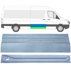 Reparaturblech für Schiebetür, außen unten für Volkswagen Crafter 2005-2017 / Rechts / Satz 14319