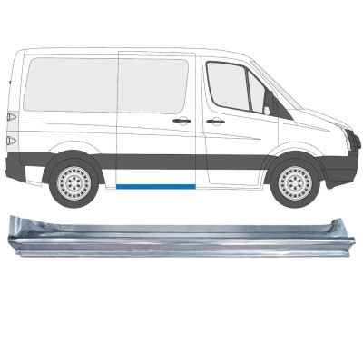Reparaturblech Schiebetürschweller für Volkswagen Crafter 2005-2017 / Rechts 14374