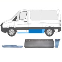 Reparaturblech-Set für Volkswagen Crafter 2005-2017 / Links / 15605