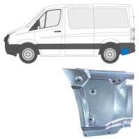 Reparaturblech Kotflügel hinten für Volkswagen Crafter 2005-2017 / Links 15512