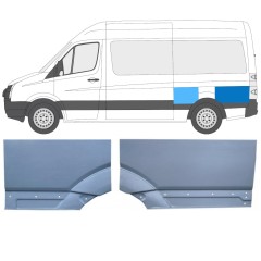 Reparaturblech Kotflügel hinten für Volkswagen Crafter 2005-2017 / Links / Satz 15517