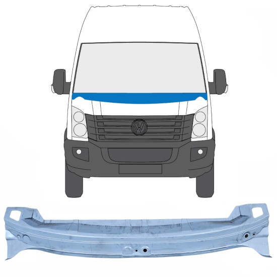 Reparaturblech Windlauf für Volkswagen Crafter 2005-2017 13503