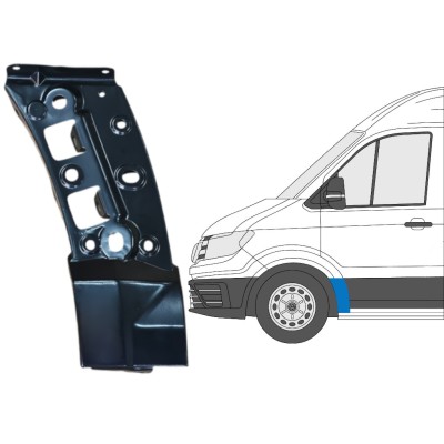 Reparaturblech Kotflügel vorne für Volkswagen Crafter 2017- / Links 16087