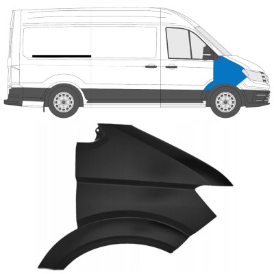Vorne Kotflügel für Volkswagen Crafter 2017- / Rechts 15566