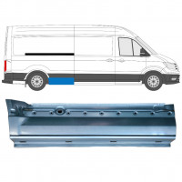 VOLKSWAGEN CRAFTER / MAN TGE 2017- LANG HINTEN KOTFLÜGEL REPARATURBLECH / RECHTS