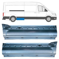 Reparaturblech Kotflügel hinten für MAN TGE 2016- / Links+Rechts / Satz 15187