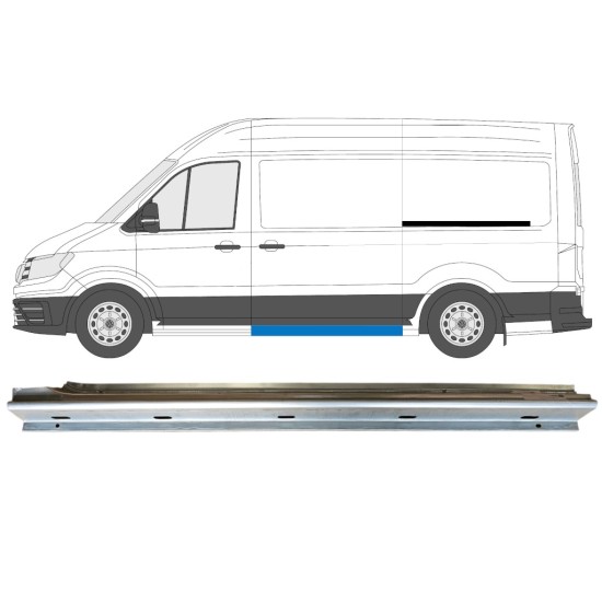 Reparaturblech Schiebetürschweller für Volkswagen Crafter 2017- / Links 15059