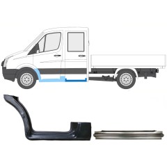 Reparaturblech-Set für Volkswagen Crafter 2005-2017 / Links / 15539