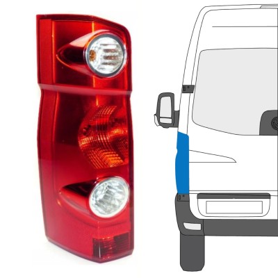 Rückleuchte für Volkswagen Crafter 2005-2017 / Links 15573