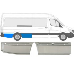 Reparaturblech Kotflügel hinten für Mercedes Sprinter 2006-2018 / Rechts / Satz 10515