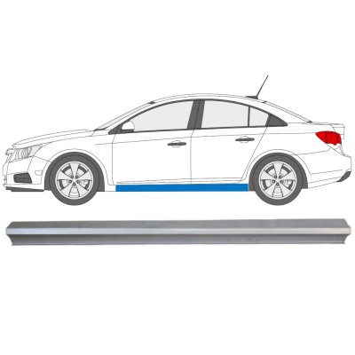 Reparaturblech unterer Schweller für Chevrolet Cruze 2009-2014 / Links 15102