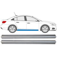 Reparaturblech unterer Schweller für Chevrolet Cruze 2009-2014 / Links+Rechts / Satz 15103 Reparaturblech unterer Schweller für Chevrolet Cruze 2009-2014 / Links+Rechts / Satz 15103
