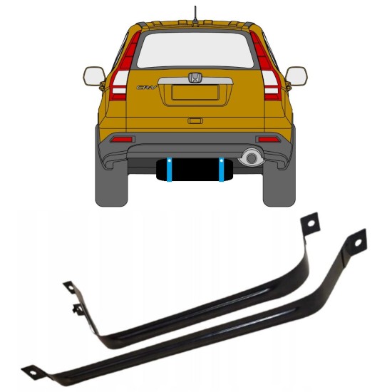 Tankhalterung Kraftstofftank für Honda CR-V 2006-2011 15018 Tankhalterung Kraftstofftank für Honda CR-V 2006-2011 15018