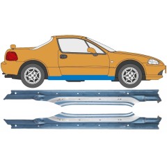 Voll schweller für Honda Civic Del Sol 1992-1998 / Links+Rechts / Satz 10537