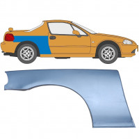 HONDA CIVIC CRX DEL SOL 1992-1998 RADLAUF REPARATURBLECH / RECHTS