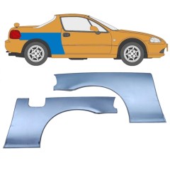 Reparaturblech Kotflügel hinten für Honda Civic Del Sol 1992-1998 / Satz 9196