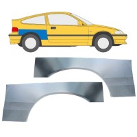 Reparaturblech Kotflügel hinten für Honda CRX 1987-1992 / Links+Rechts / Satz 16339