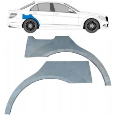 Reparaturblech Kotflügel hinten für Mercedes C-Class W204 2007-2014 / Links+Rechts / Satz 10410