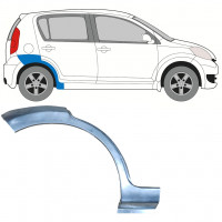 DAIHATSU SIRION 2005-2010 RADLAUF REPARATURBLECH / RECHTS