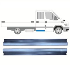 Reparaturblech hinterer Schweller für Iveco Daily 1999-2014 / Links = Rechts (symmetrisch) / Satz 10703
