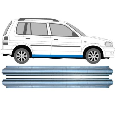 Reparaturblech Schweller für Mazda Demio 1996-2001 / Links+Rechts / Satz 16288