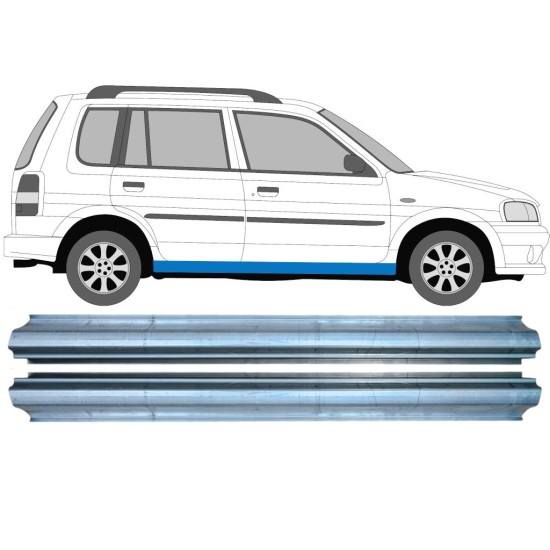 Reparaturblech Schweller für Mazda Demio 1996-2001 / Links+Rechts / Satz 16288