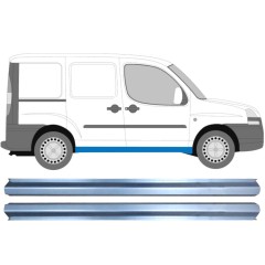Reparaturblech Schweller für Fiat Doblo 2001-2010 / Satz 11348