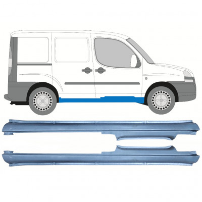 FIAT DOBLO 2001-2010 SCHWELLER REPARATURBLECH / SATZ