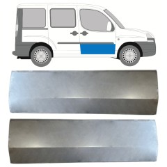 Reparaturblech vordere Tür für Fiat Doblo 2001-2010 / Links+Rechts / Satz 14620
